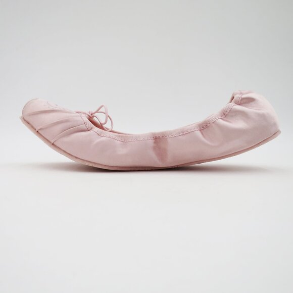 RARE NIB Hello Kitty Bernice Pink Satin Ballet Pointe Style Flat Size 9 - Picture 2 of 15